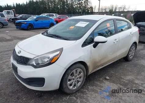 2013 Kia Rio Lx from USA, damaged, VIN KNADM4A33D6167796